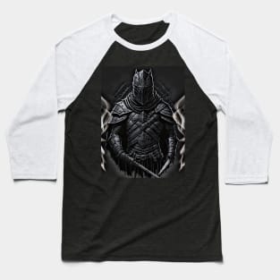 Smokey Knight - Dark Print Baseball T-Shirt